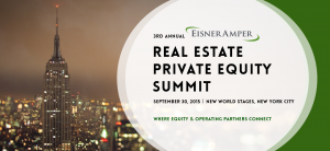 EisnerAmper Real Estate Private Equity Summit